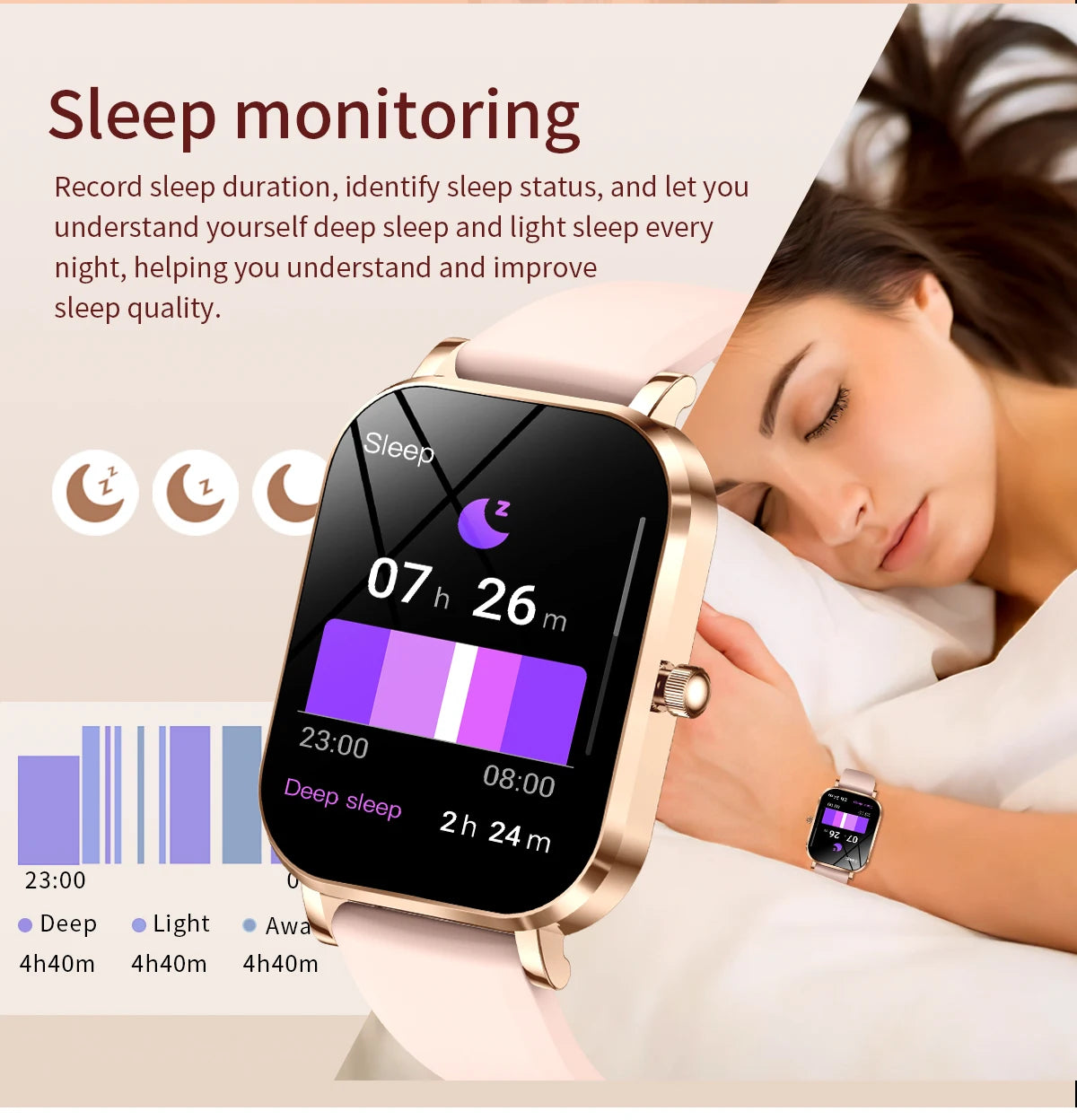 Đồng Hồ Thông Minh Nữ 2025 Cảm Ứng Gọi Bluetooth