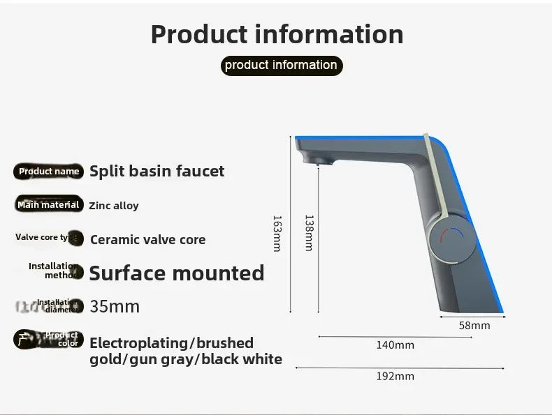 Creative LED Faucet - Space Lighting