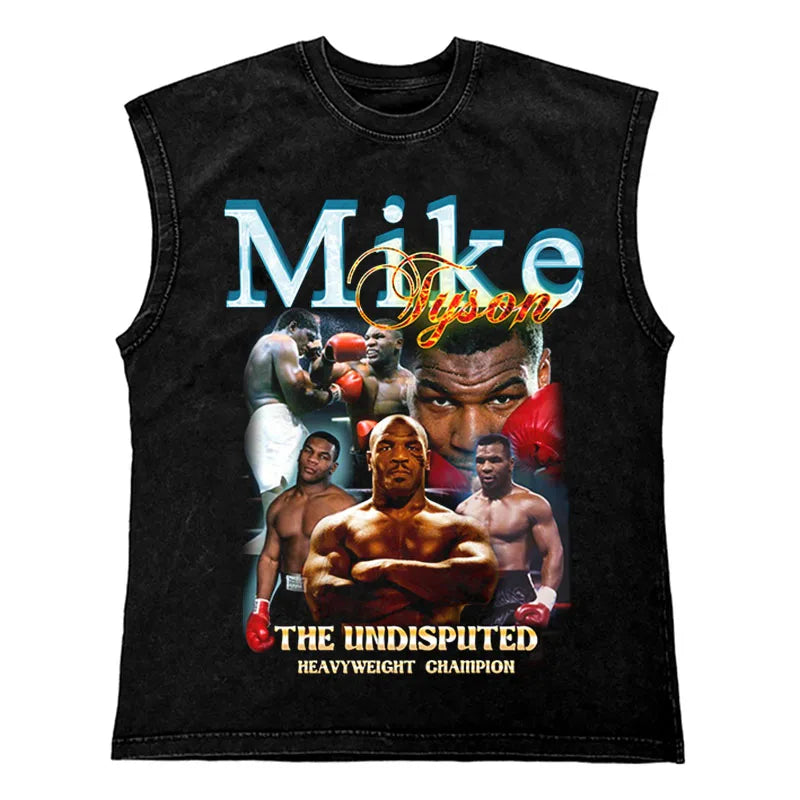 Men's Hip Hop T-Shirt with Unique Boxing Print 270Gym