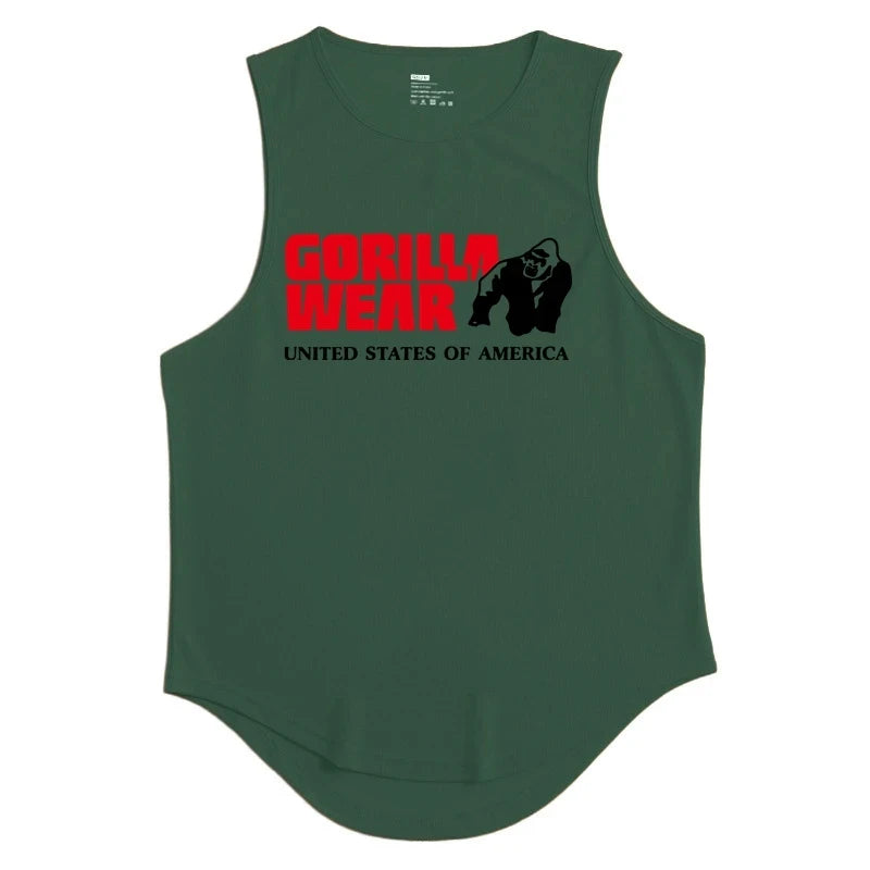 Áo Gym Nam - Singlet Cơ Bắp - Thời Trang Thể Hình - Daisan Mart