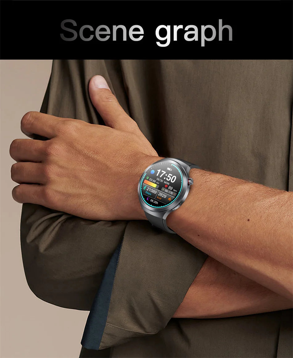 Đồng hồ thông minh sức khỏe ECG+PPG 2026 chính xác cao