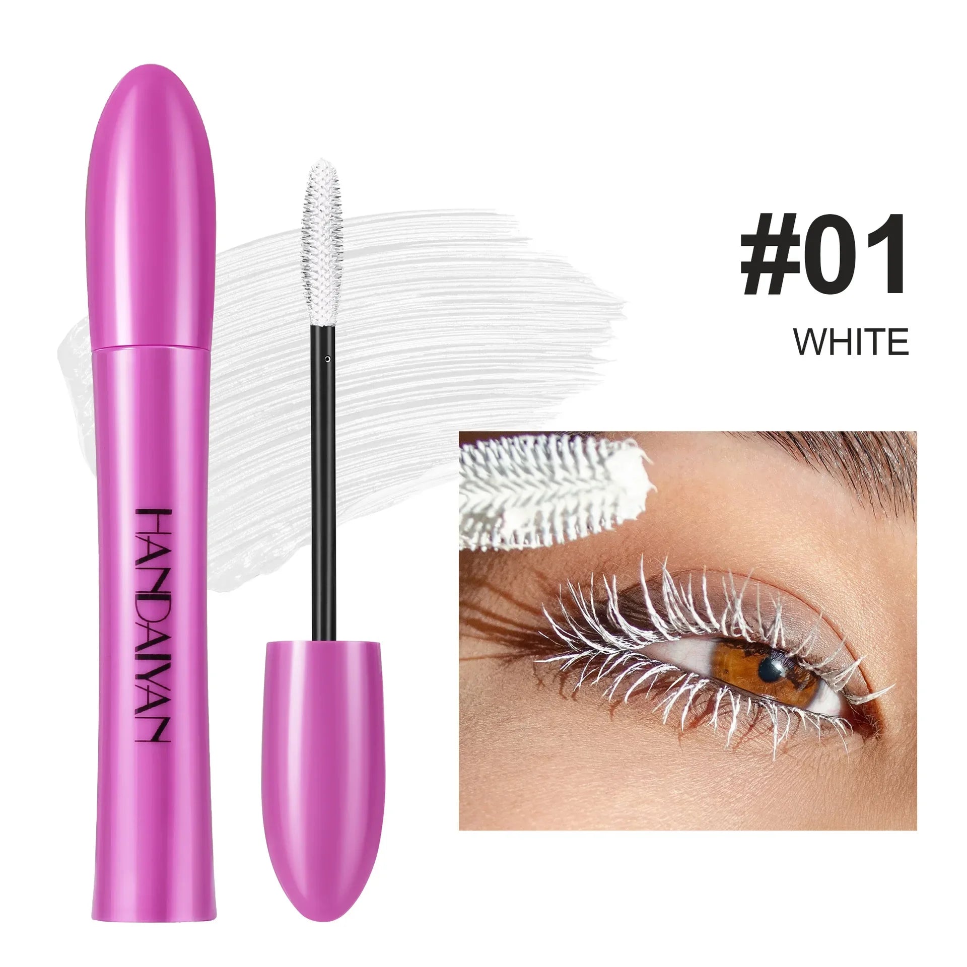 Waterproof, Thick, Long-Lasting Multi-Color Mascara 10 Colors
