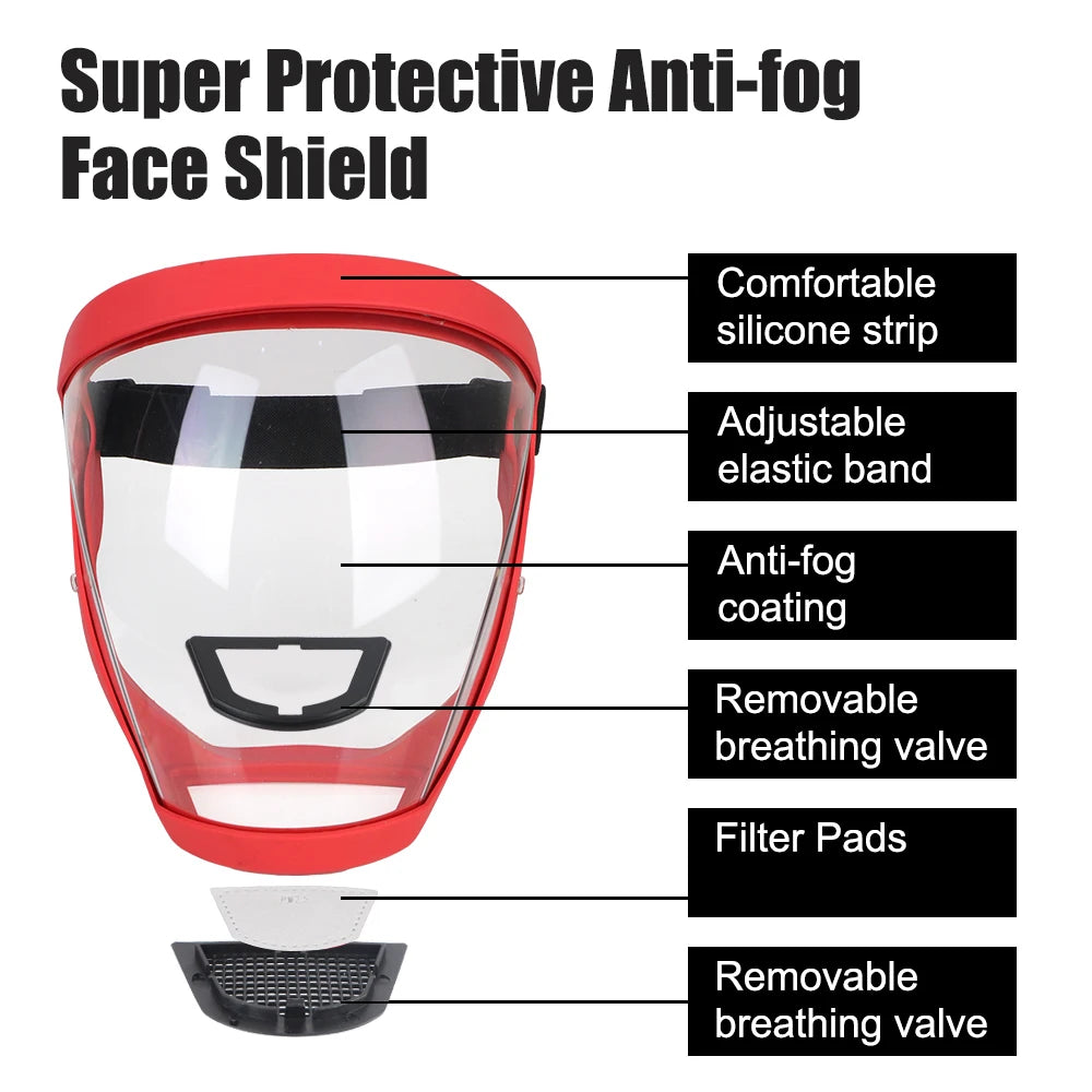 Full Face Protective Mask Anti Dust &amp; Oil For Motorcycles