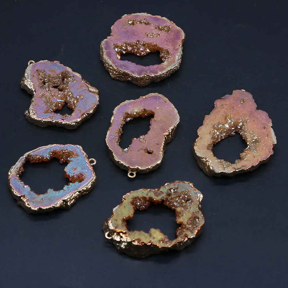 Handmade Natural Quartz Gemstone Pendant