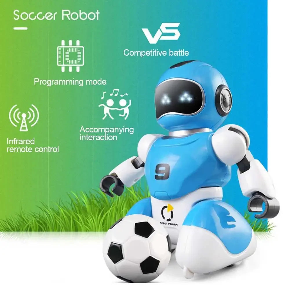 RC Soccer Robot Smart Kids Robots Remote Control Football Battle Toys Parent-Child Electric Toys Physical Sports Educational Kid - Daisan Mart