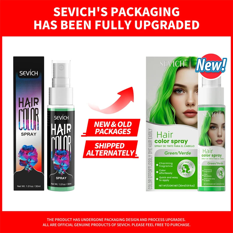 Hair Dye Spray 30ml - Fashionable Temporary Color