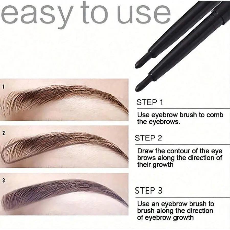 5-Piece Black Eyeliner, Waterproof, Long-lasting, Smudge-proof
