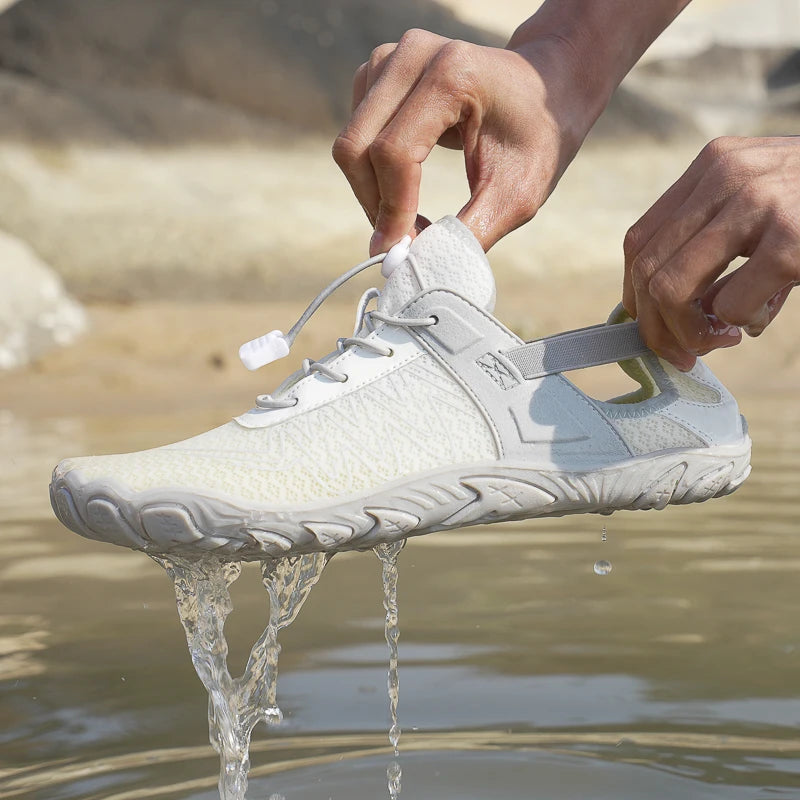 Giày Lội Nước Unisex Chống Trượt Biển Sông Cỡ Lớn