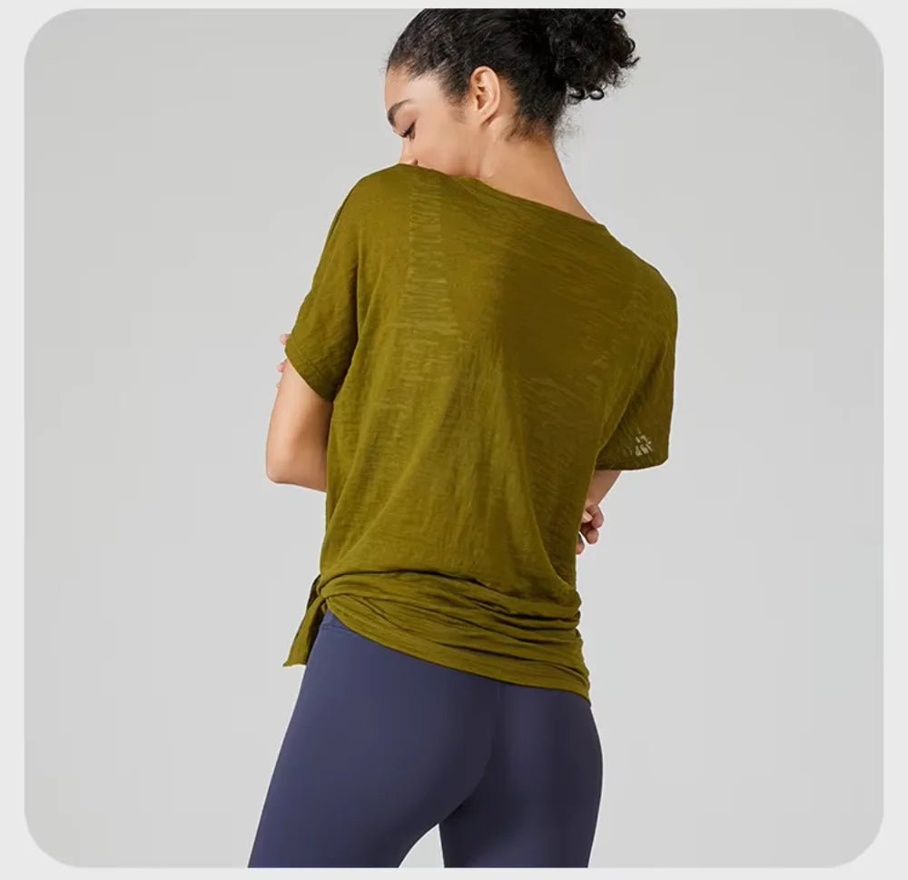Áo Tập Yoga Nữ Mùa Hè - Thoáng Mát & Năng Động - Daisan Mart