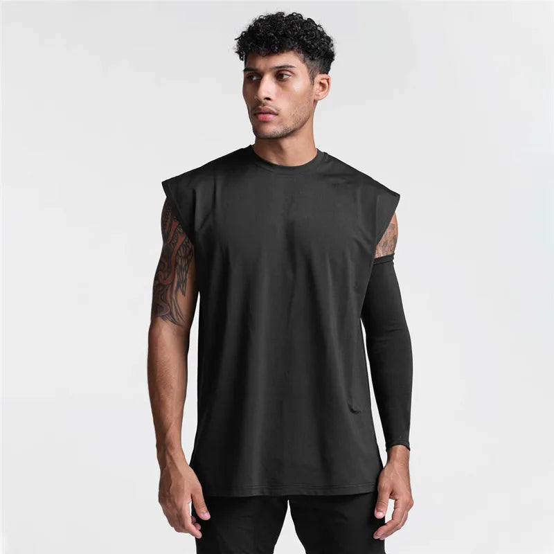 Men's Summer Sports Quick Dry Sleeveless T-Shirt