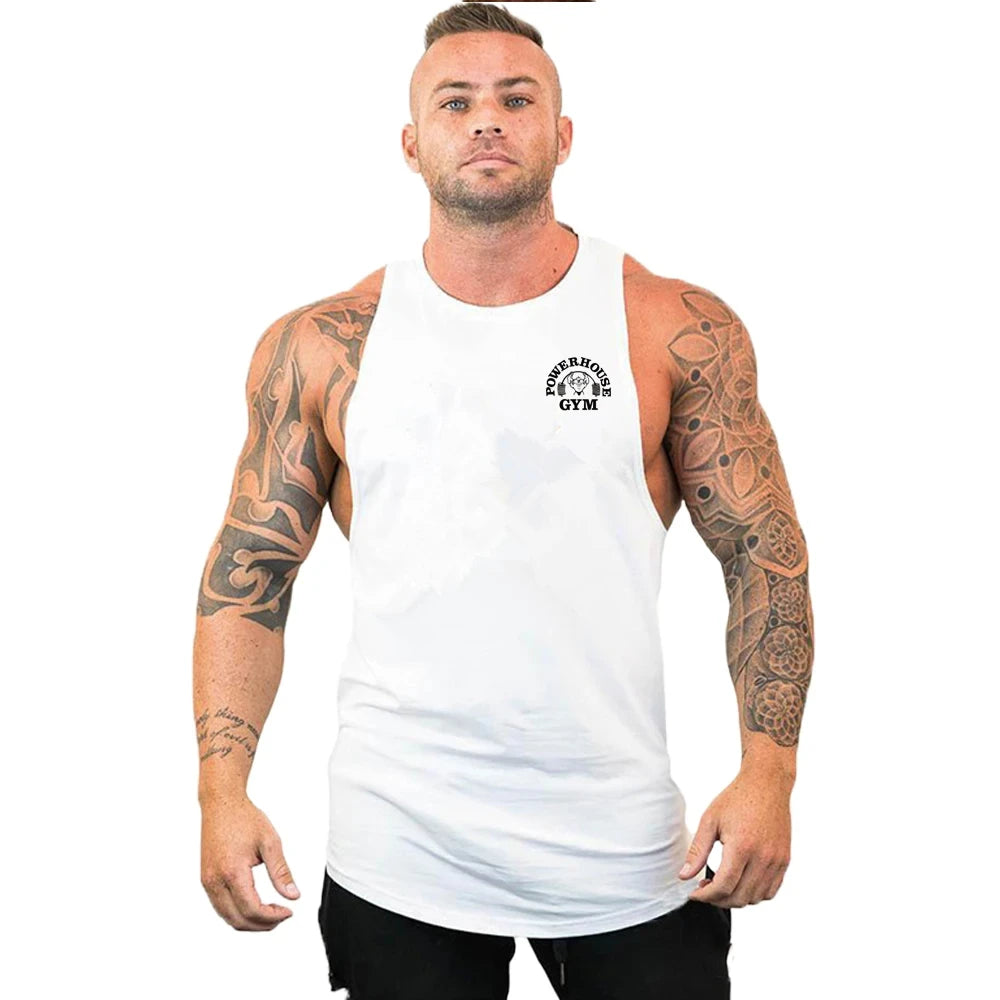 Men's Gym Shirt - Muscle Bodybuilding Tanktop