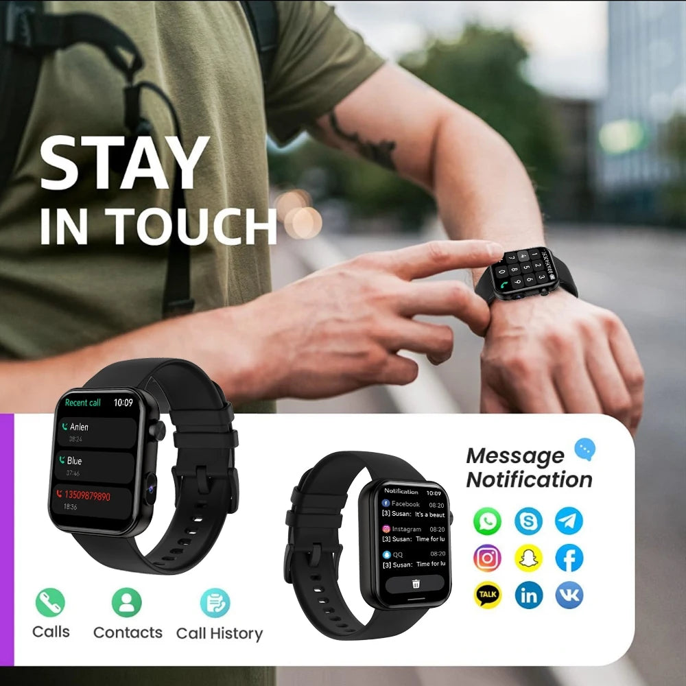Smart Watch 2025 Take Photos Call BT Sports