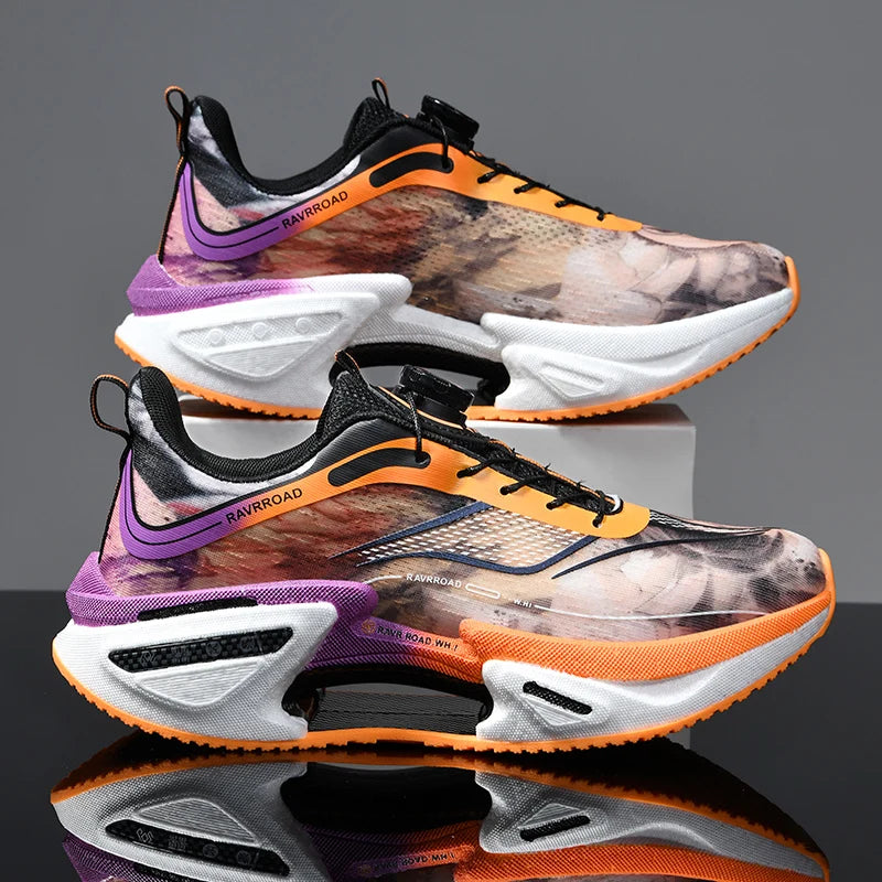 Giày Thể Thao Carbon Đệm Khí Nhẹ Chống Trượt Marathon