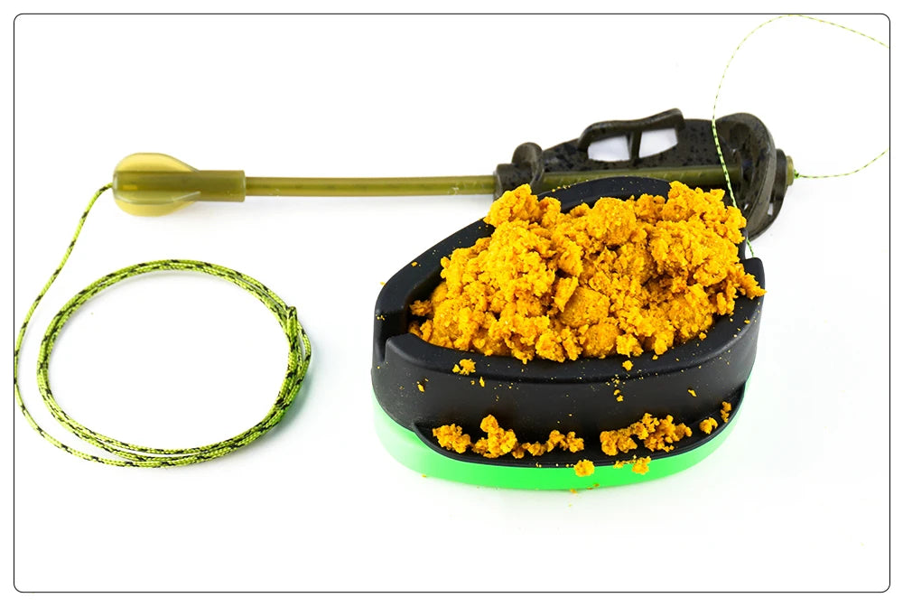 Hirisi Carp Fishing Method Feeder Set 30g/40g/50g/60g Cage Fishing Bait Cage with mold Fishing Accessories F116