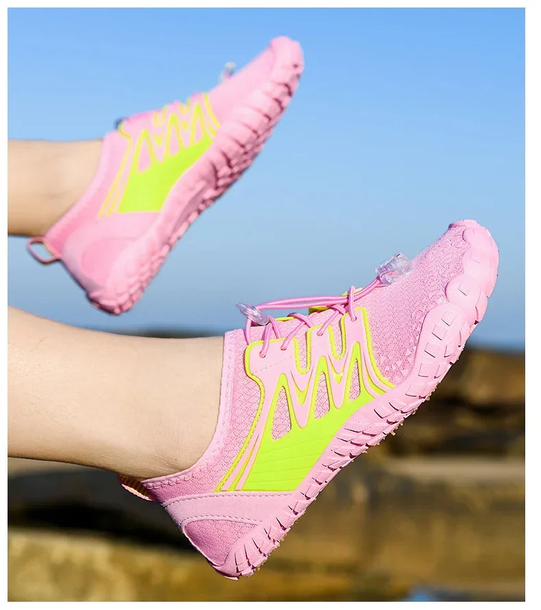 Unisex Water Shoes Quick-Dry Aqua Shoes Drainage Wading Shoes Beach Sports Swim Sandals Yoga Barefoot Diving Surfing Sneakers