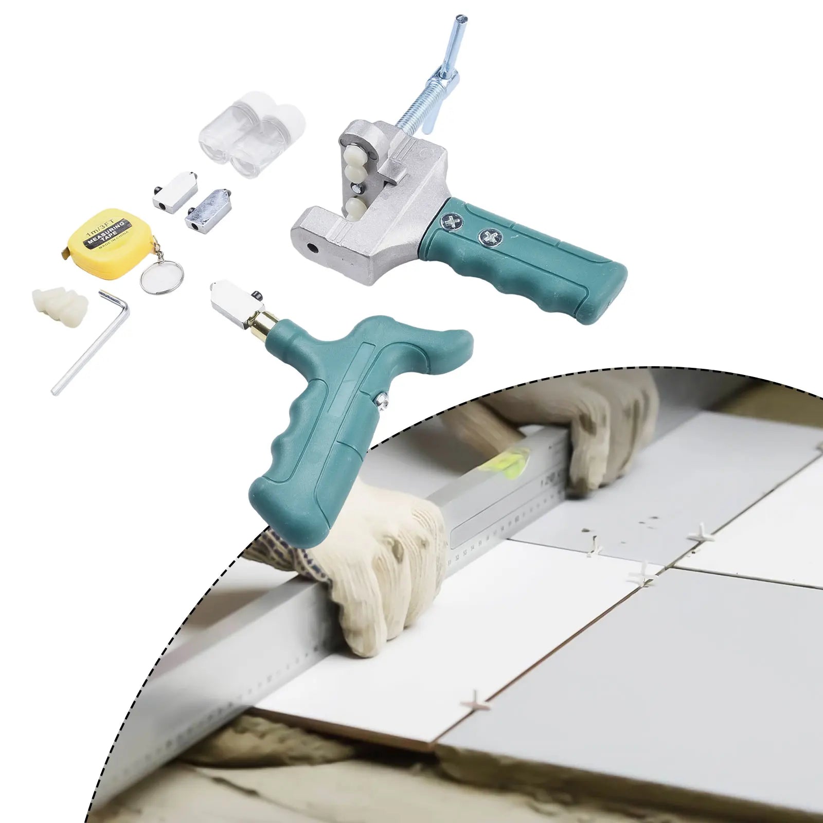 Multi-purpose Cutting Tool Set for Glass and Ceramic Tiles