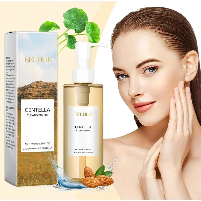 Centella Face Refreshing Foaming Cleanser,Gentle Removes Dirt,Oil Control Deep Cleansing Calming Ampoule Foam,Korean Skincare