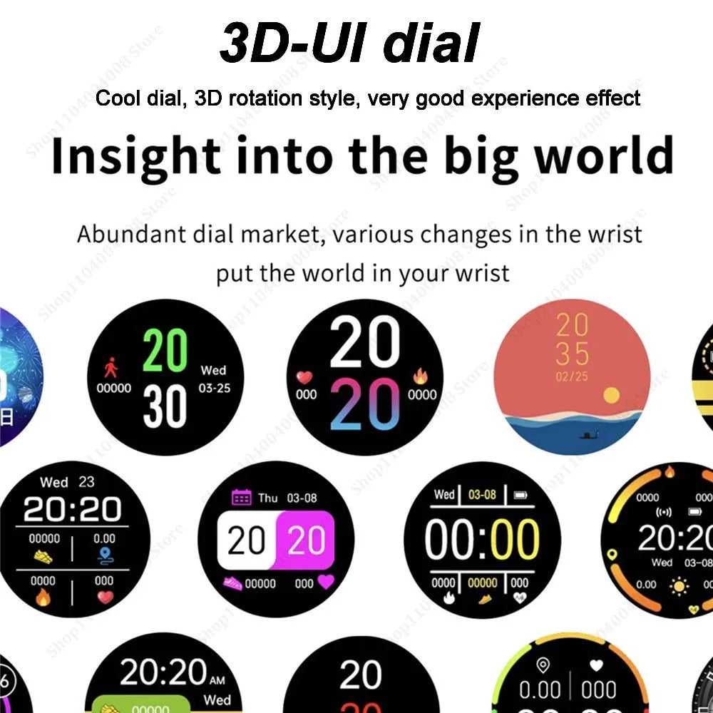 Đồng hồ thông minh 2025 - Chống nước IP67, thể thao nam nữ