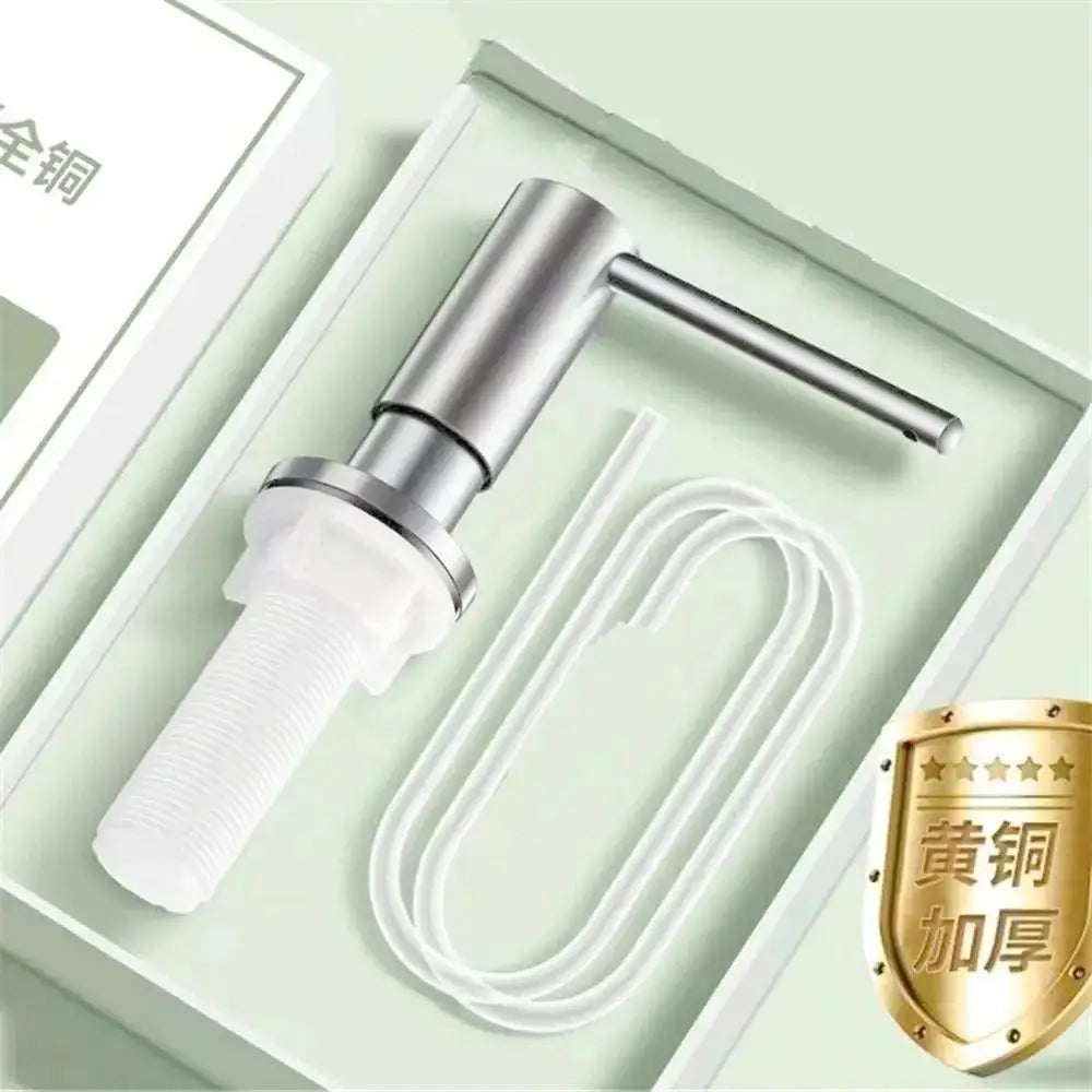 500ml Brass Soap Dispenser Pump Head For Kitchen/Bathroom