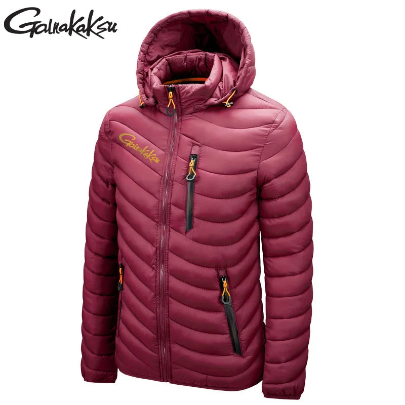 2023 Men's Fishing Jacket Waterproof Winter Warm