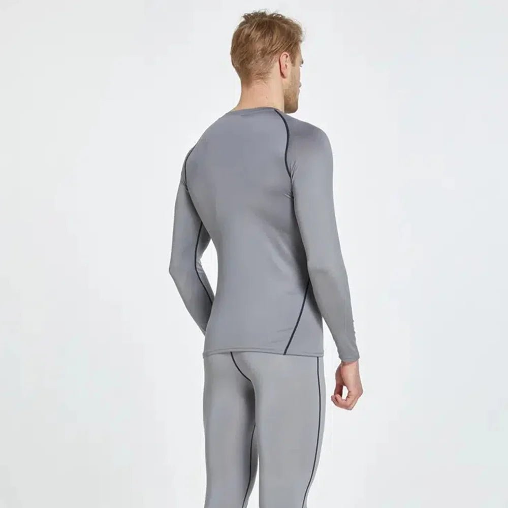 Áo Thun Thể Thao Nam Dài Tay Co Giãn Nhanh Khô