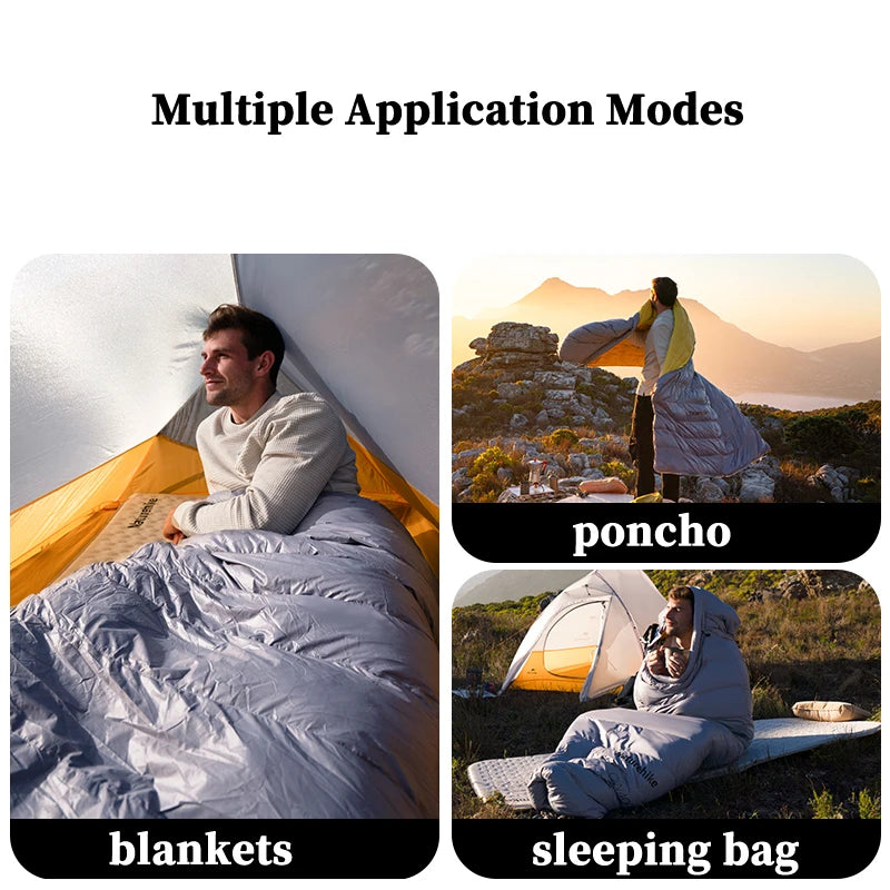 Naturehike CW700 Ultralight Duck Down Sleeping Bag 650FP