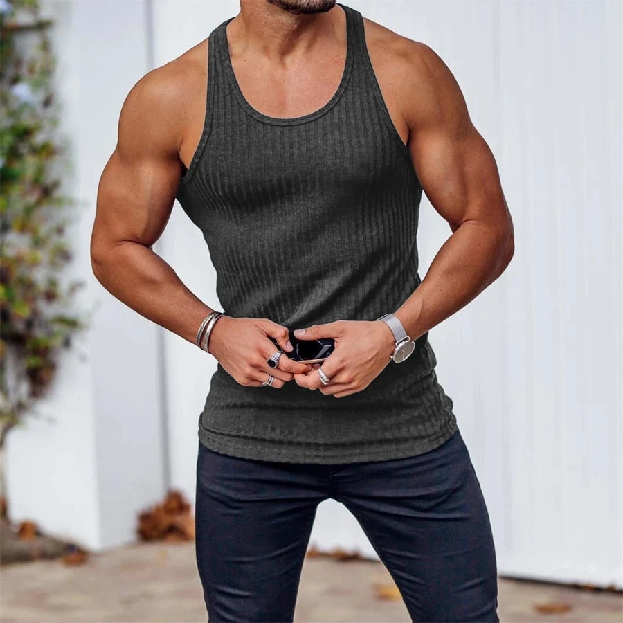 Áo Tank Top Nam Tập Gym 2025 Thoáng Khí Thể Thao - Daisan Mart