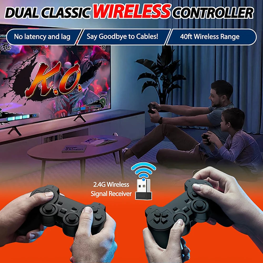 Máy Chơi Game Cầm Tay M8 Mini 4K, 30,000+ Trò Chơi Retro - Daisan Mart