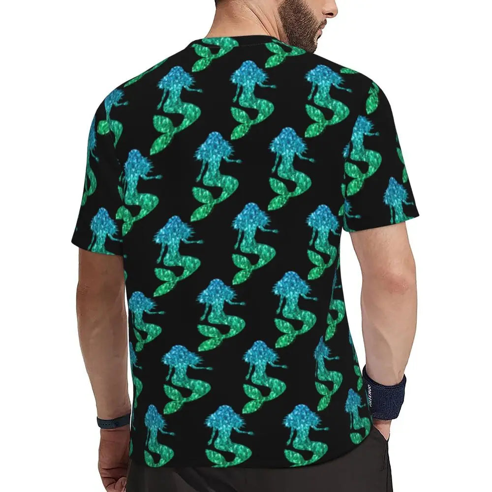 Áo Thun Nam Ombre Tím Hồng Thời Trang Hè Đầy Phong Cách