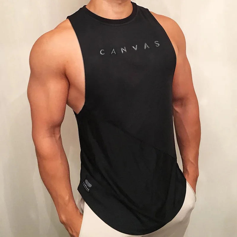Áo Tank Top Thể Hình Nam Gym Mùa Hè Không Tay - Daisan Mart