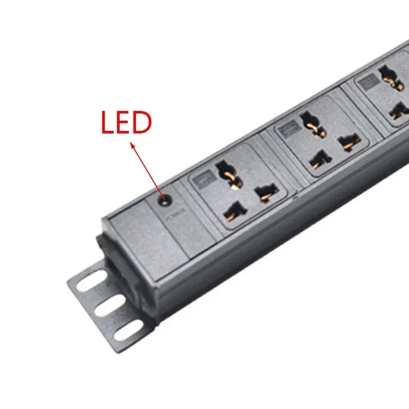 Ổ Cắm PDU Đa Năng 2-8 Lỗ, Phích UK, Chất Lượng Cao - Daisan Mart