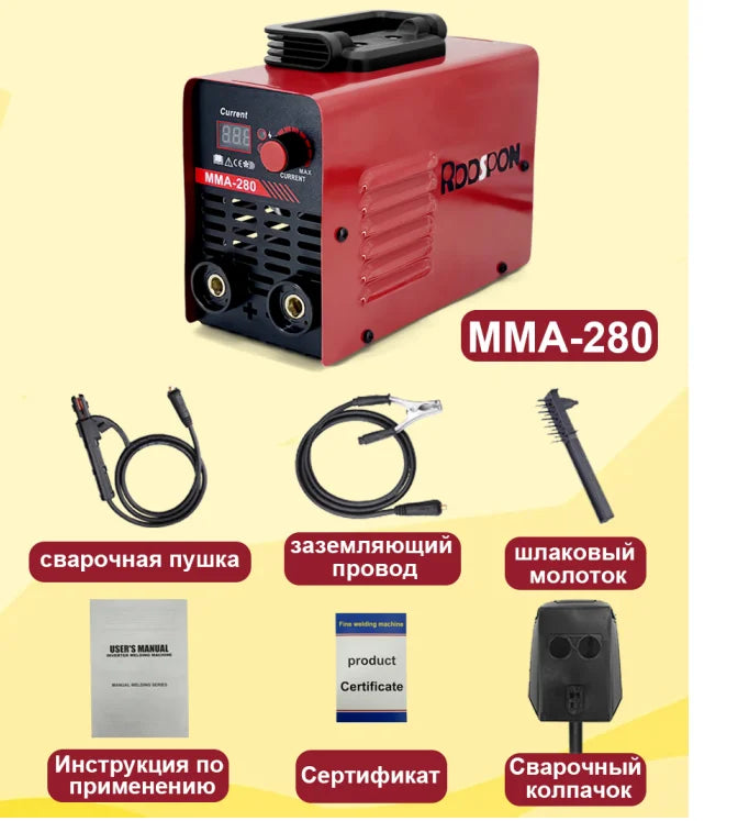 Máy hàn que MMA-280 ARC/TIG IGBT di động tiện dụng - Daisan Mart