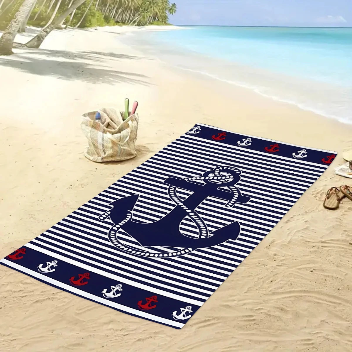 Khăn Đa Năng Sọc Neo - Du Lịch & Thể Thao