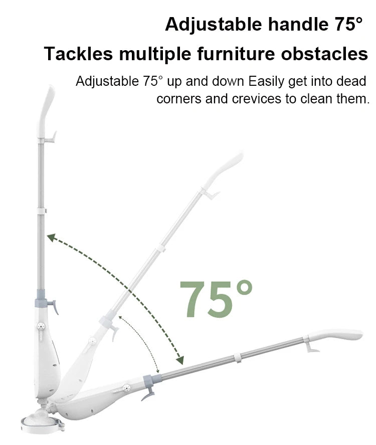 Negative ion antibacterial deodorizing steam mop