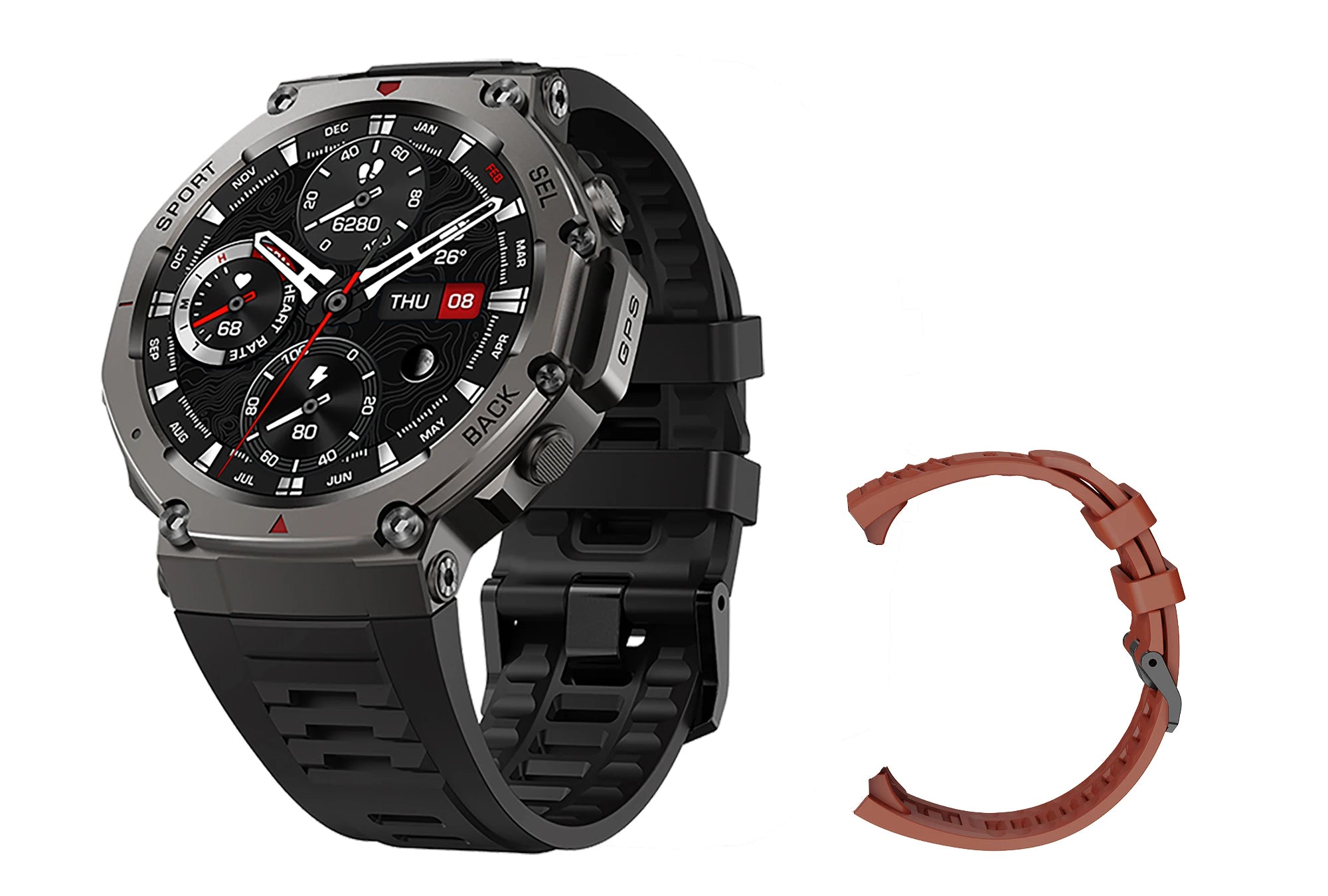 Đồng Hồ Thông Minh T-Rex 3 GPS AMOLED 5ATM Nam