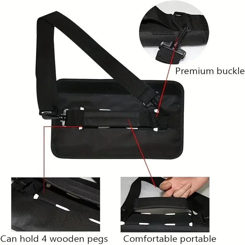 Convenient Mini Golf Shoulder Bag - Light &amp; Portable