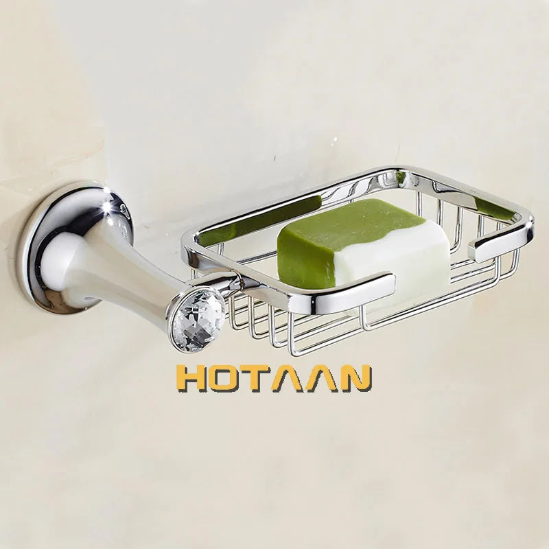 Stainless Steel Chrome Plated Bathroom Hardware Set Towel Rack Toilet Paper Holder Towel Bar Hook Bathroom Accessories Set