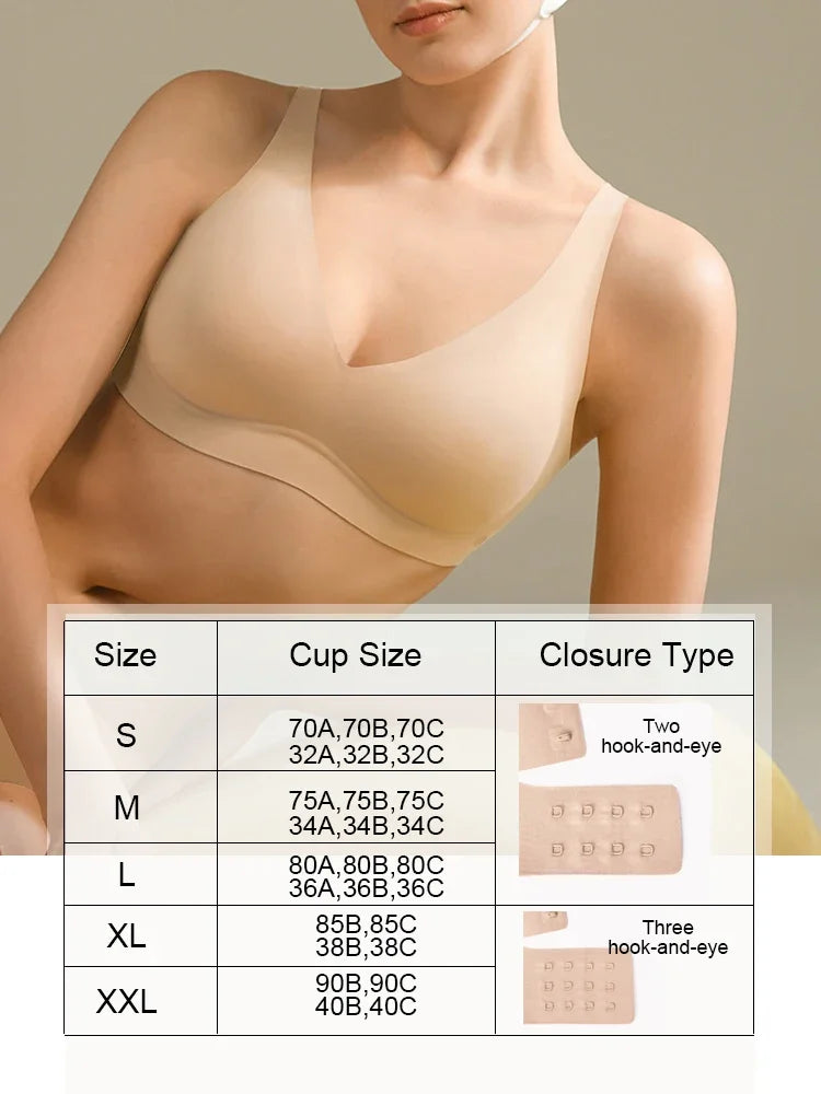 Áo Ngực Không Gọng Nâng Đỡ Êm Ái SUJIIN Cho Phái Đẹp