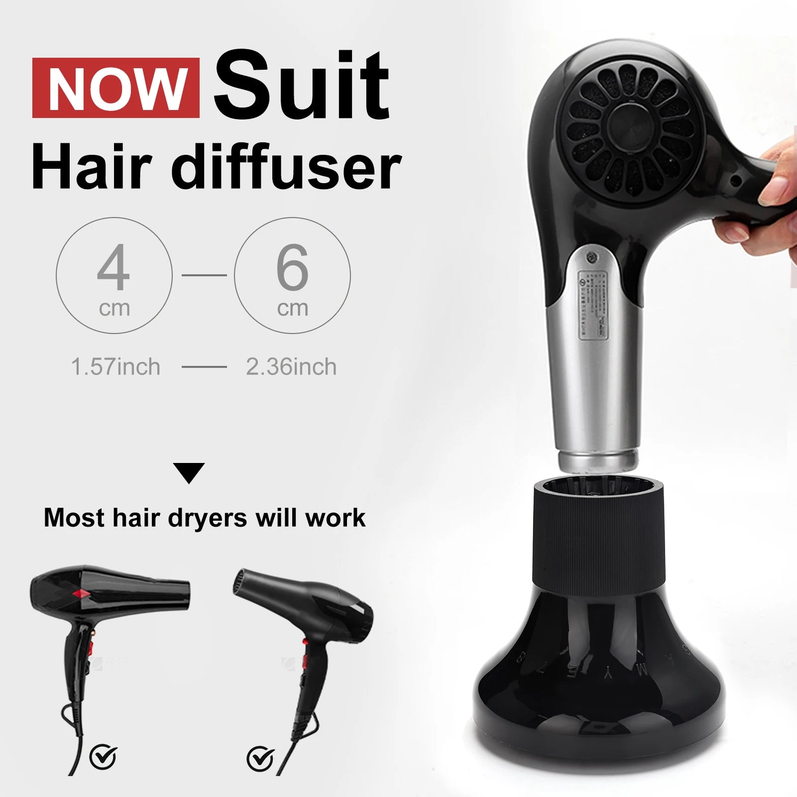 Đầu Sấy Tạo Kiểu Tóc Xoăn Chuyên Nghiệp Salon Universal - Daisan Mart
