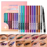 12 Color Super Long-lasting Waterproof Eyeliner