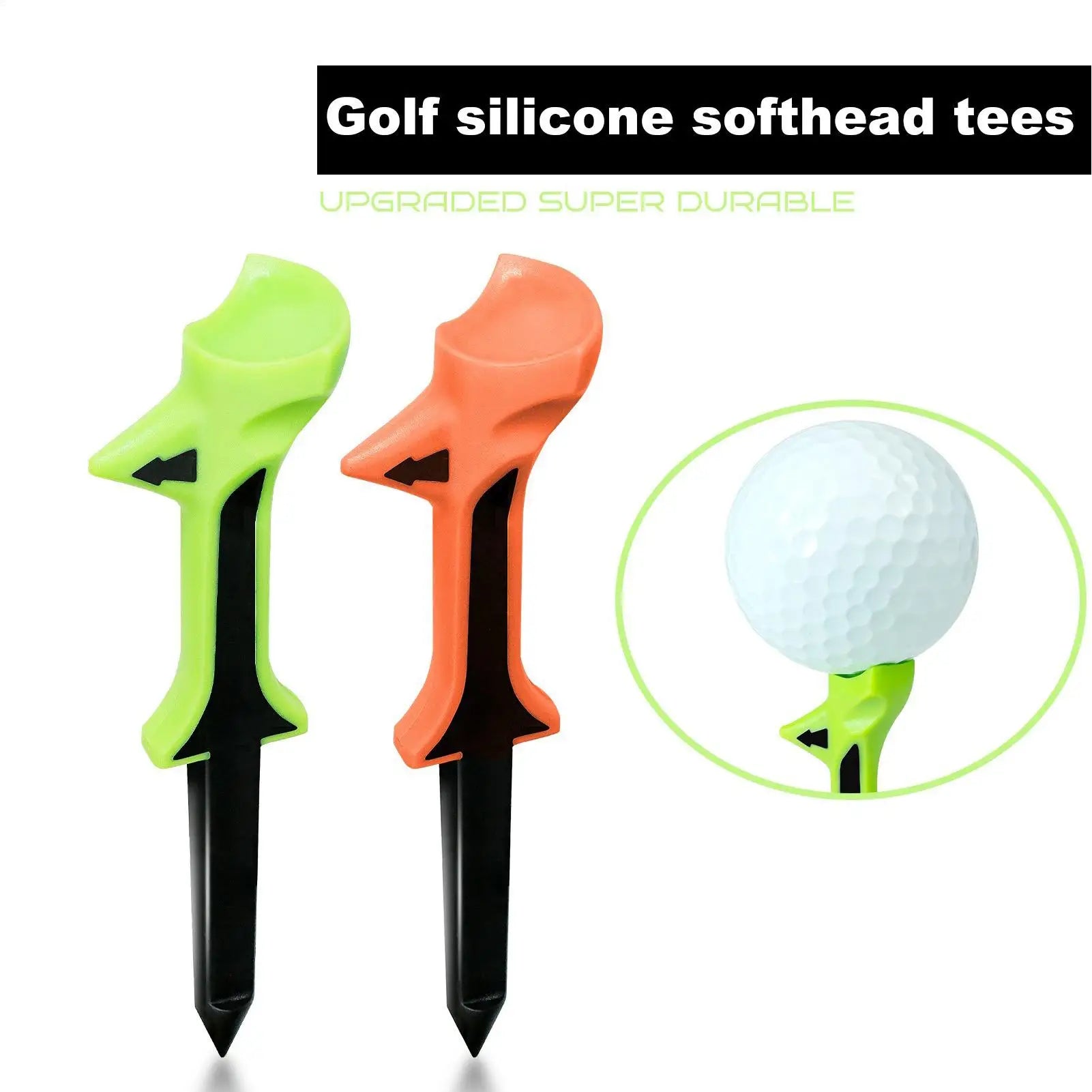 10 Degree Tilted Golf Tee - Increases Accuracy for Golfers