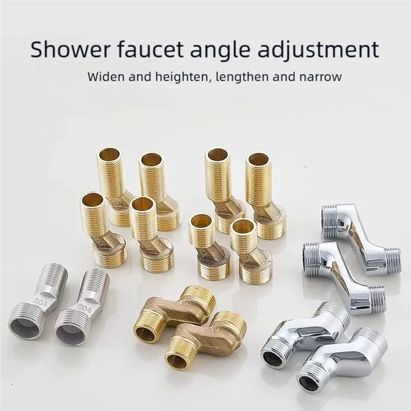 ###Bathroom Accessories: Wall Mounted Corner Faucet Connector