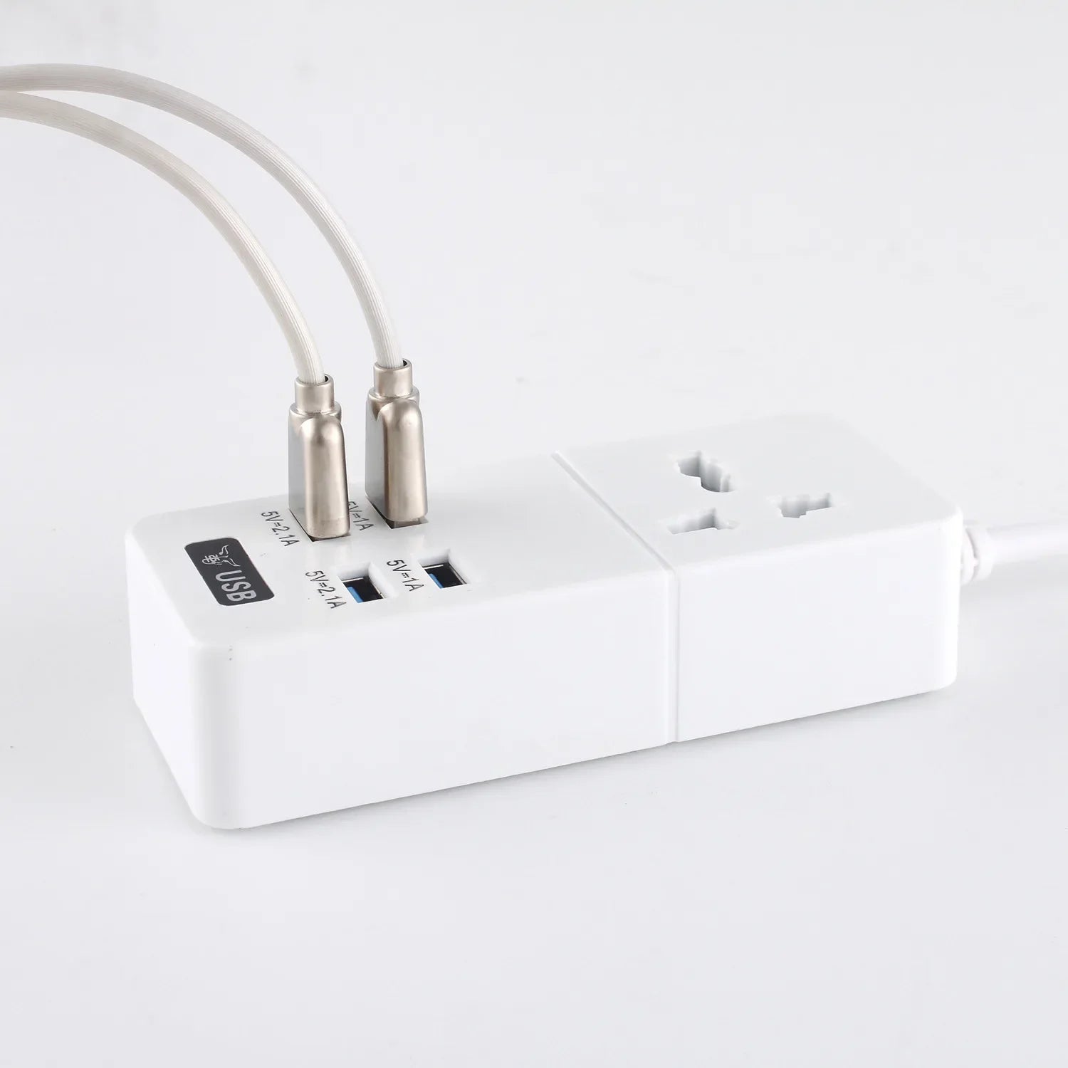 Ổ cắm đa năng Melery 10A 2500W 4USB với dây 2m an toàn