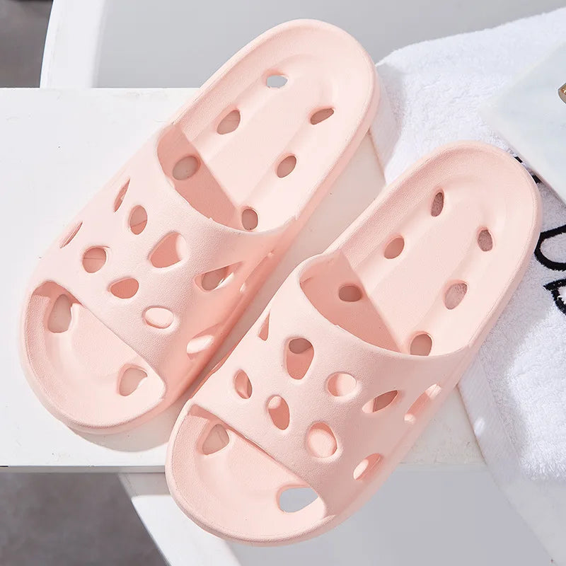 Unisex Fashion Soft Sole Anti-Slip Massage Bath Slippers