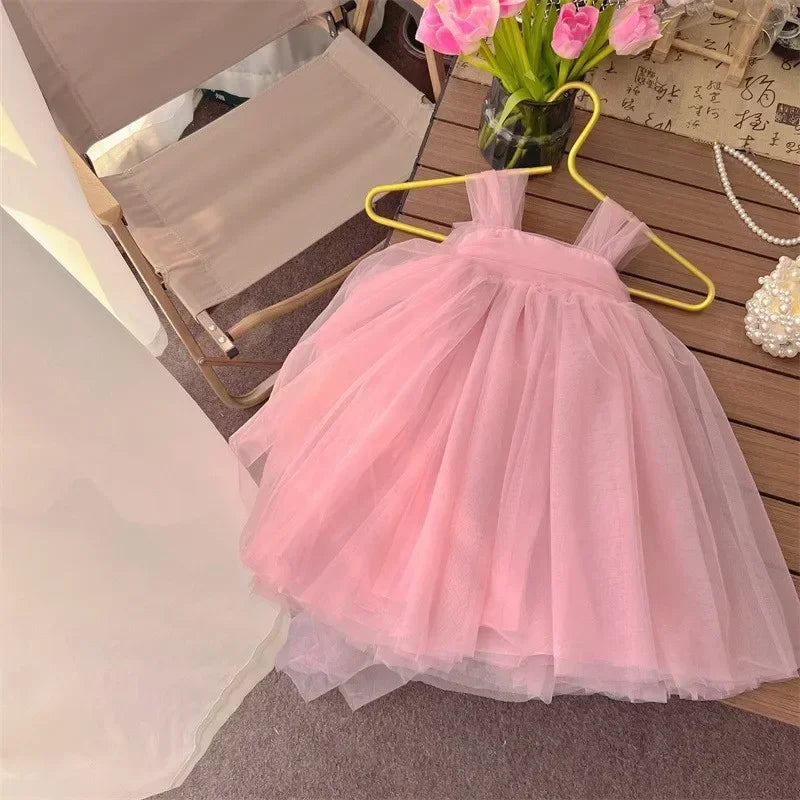 Cute Tutu Birthday Party Princess Dress for Girls