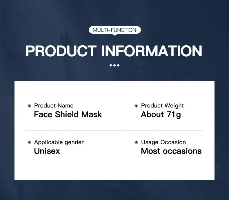 Kính Mặt Toàn Phần Chống Bụi & Tia UV Thể Thao Nam Nữ