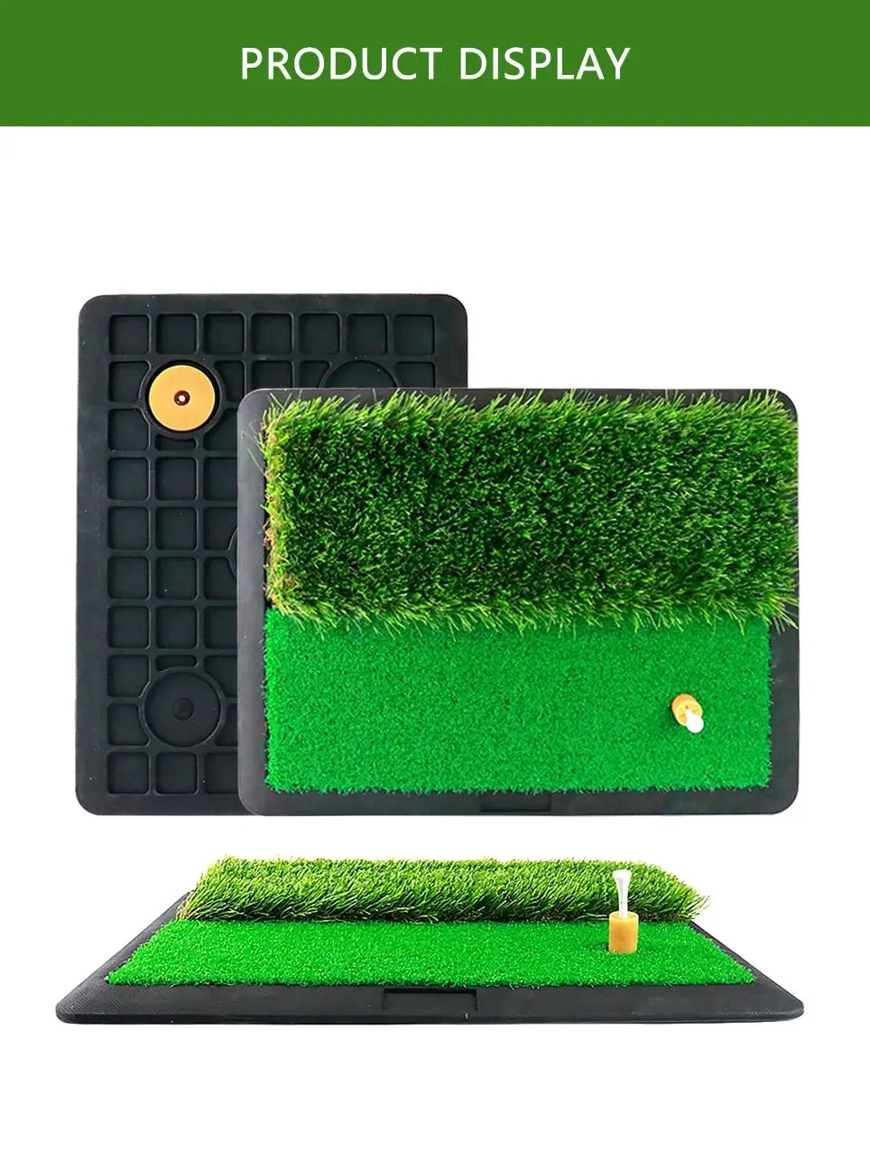 Thảm Tập Golf Mini Trả Bóng, Thảm Cỏ Nhân Tạo Di Động