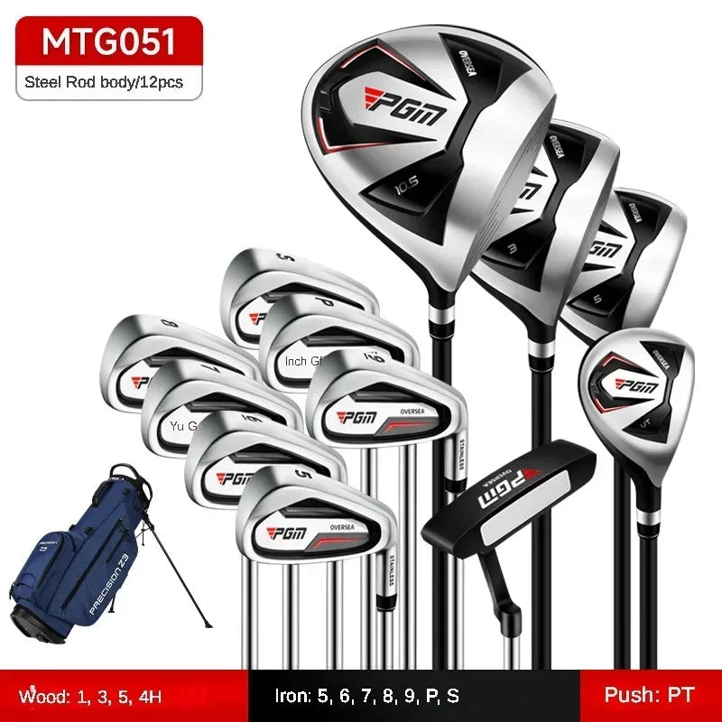 PGM Men's Golf Club Set Complete For Beginners