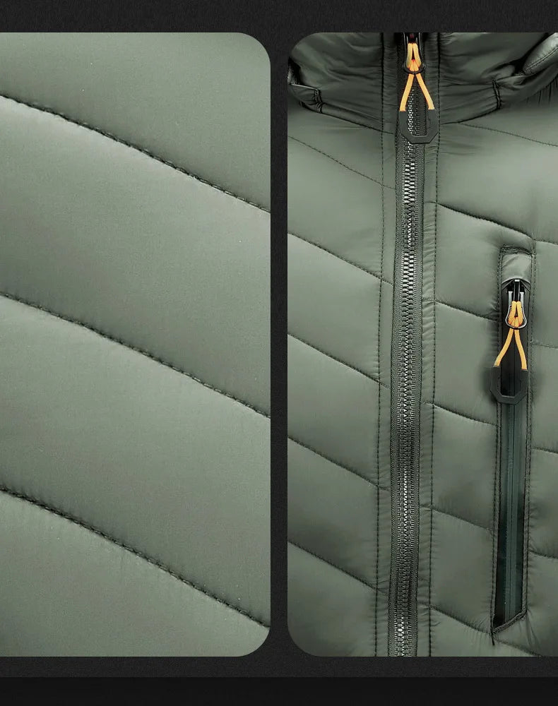 2023 Men's Fishing Jacket Waterproof Winter Warm