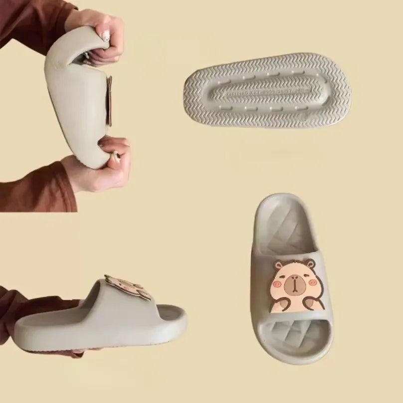 Dép Nữ Kapibara Mây Dễ Thương Đi Biển Nhà êm